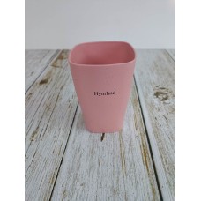 Hynrhnd Pink Plastic Cup for Kids and Adults, Reusable and Durable Drinking Cup, Lightweight and BPA-Free